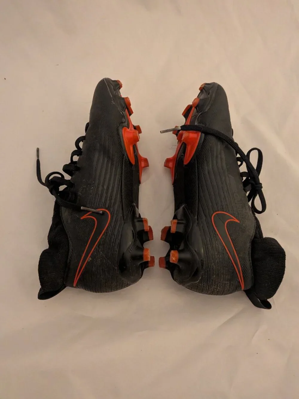 Nike Mercurial Youth Soccer Cleats Size 1Y Black Kids Football Shoes
